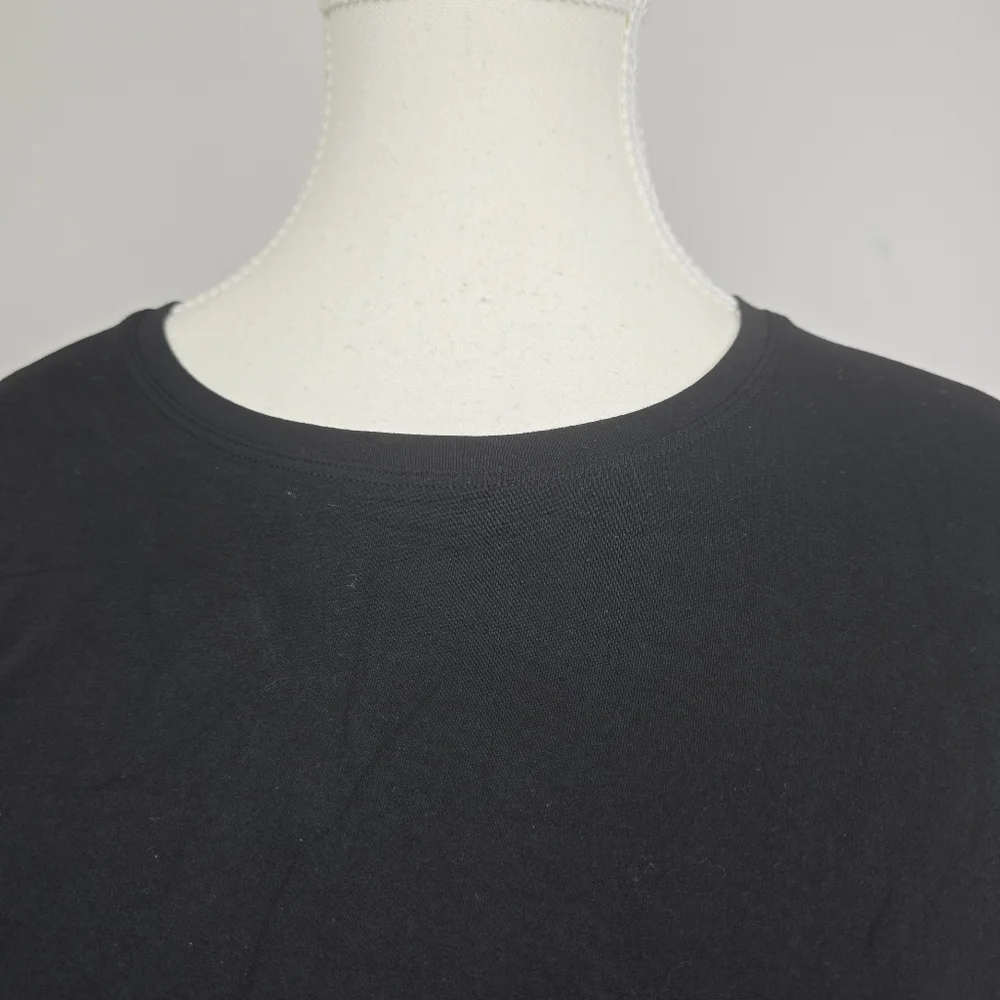 Lululemon Athletica Ease Of Mind Black Long Sleeve Shirt | Mixed Media - Picture 4 of 5